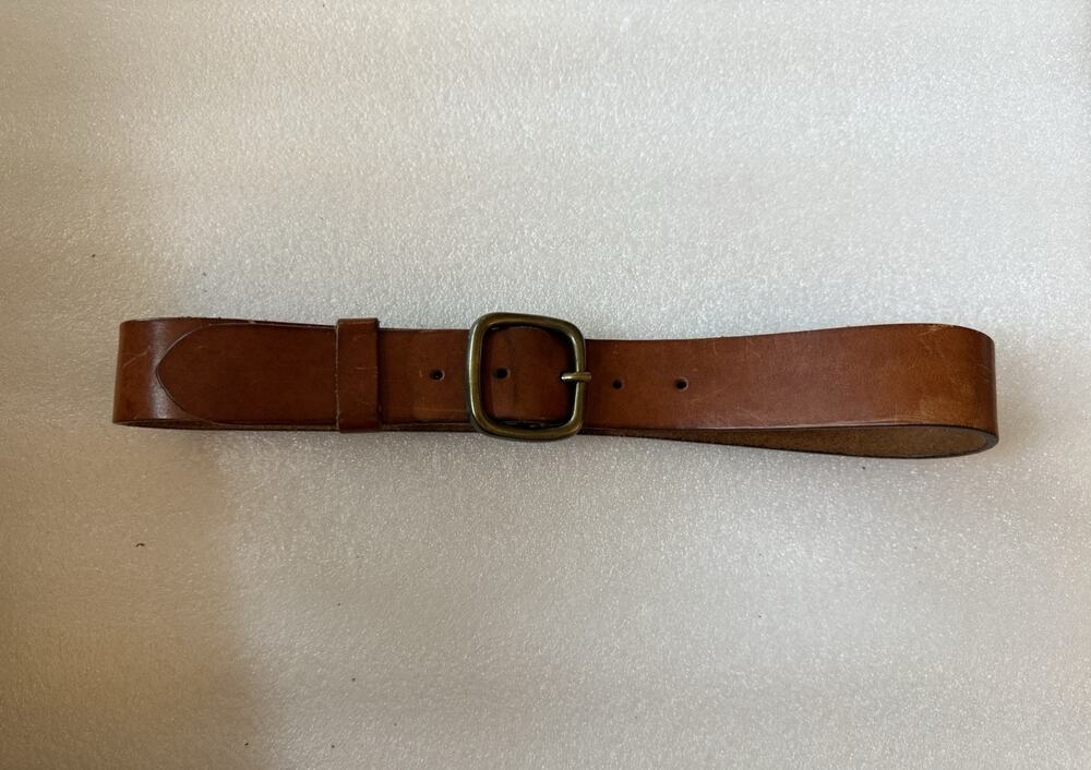 Banana Republic Brown Saddle Leather Western Style Belt 28